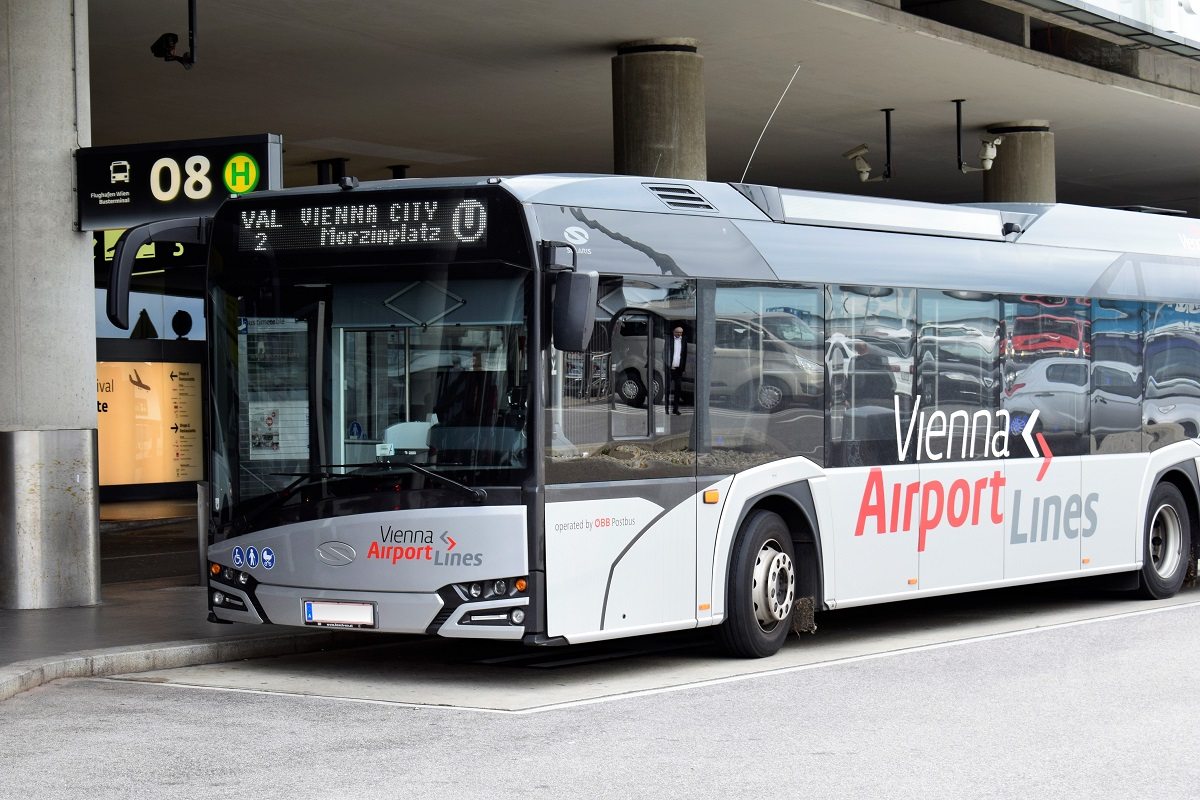 Vienna Airport to City Centre by bus